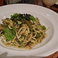 Pesto pasta at Sandals Restaurant - Pacific Resort Rarotonga in Rarotonga