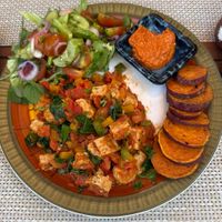   at Ojas Vegan & Vegetarian Eatery in Siem Reap