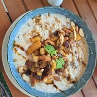 Warm Quinoa Porridge at Ojas Vegan & Vegetarian Eatery in Siem Reap