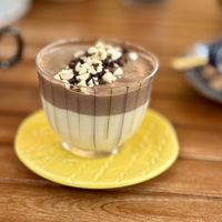 Chocolate and peanut mousse   at Ojas Vegan & Vegetarian Eatery in Siem Reap