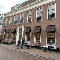 Entrance and terrace at Anne&Max - Domstraat in Utrecht