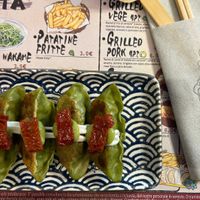 Grilled veg gyoza  at MIC Ramen in Milan