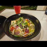 Traditional (world heritage) soup at Bhu Nga Sani in Krabi