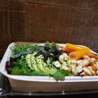 Rice salad at Beyond Sushi - Chelsea Market in New York City