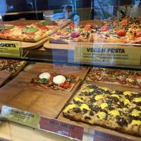 Vegan slices  at Unregular Pizza - Upper East Side in New York City