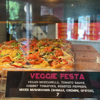 Vegan fiesta pizza ingredients  at Unregular Pizza - Upper East Side in New York City