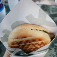 Vegan vegetable pesto panini at Snaaack! in Manggis