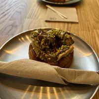 Pistachio croissantt  at Magma Bakery Lab  in Barcelona