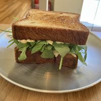 Bikini de aguacate y queso de anacardo  at Magma Bakery Lab  in Barcelona