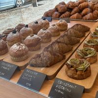 selection of pastries  at Magma Bakery Lab  in Barcelona