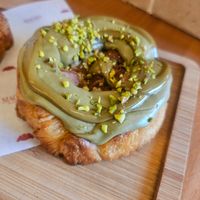 "Croissant Pistacho" at Magma Bakery Lab  in Barcelona