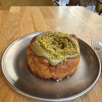 Pistachio croissant   at Magma Bakery Lab  in Barcelona