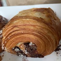 Croissant  chocolat  at Magma Bakery Lab  in Barcelona