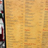 Menu Jan 2025 at E Vicchiarelle Dal 1903 in Naples