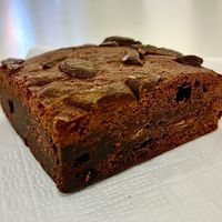 Brownie at Vegan Burger - Al Ghurair Centre in Dubai