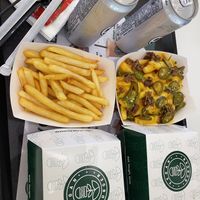 Vegan menus, app. 90 AED for both   at Vegan Burger - Al Ghurair Centre in Dubai