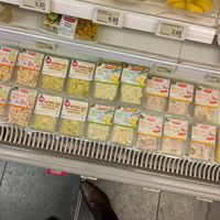 Vegan potato salad at Coop in Vaduz