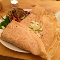 Cheeze crepe at Let It Be in Berlin