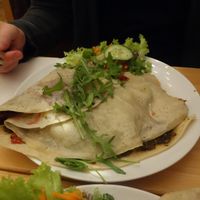 Savory crepe at Let It Be in Berlin