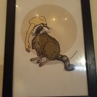 Cool artwork decoration! at Let It Be in Berlin