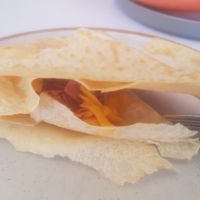 Ham 'n' Cheeze Savoury Crepe at Peas and Libertea in Whitley Bay