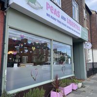   at Peas and Libertea in Whitley Bay