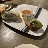 Summer rolls   at Thai Spices in Sedona