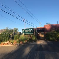 Outside :) at Thai Spices in Sedona
