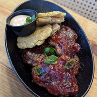 BBQ Wings at Vegan On The Island - Pop up in Longwood