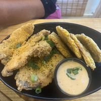 Lemon pepper wings  at Vegan On The Island - Pop up in Longwood