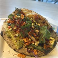 Satay tofu   at Eat Ozzo in Pyrmont