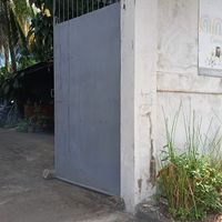 Vue de la rue, c'est dans cour intérieure at Licuados Ananda in Chinandega