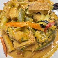 Panang Curry (Tofu with no fish sauce)   at Chill Out Cafe in New Orleans