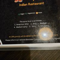 Items clearly marked on the menu!  Ate too fast to take a picture. #Veganuary at Zupadi in Kingston