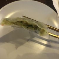 Vegan steam dumpling   at Spoonsticks in Massapequa