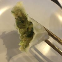 Vegan steam dumpling   at Spoonsticks in Massapequa