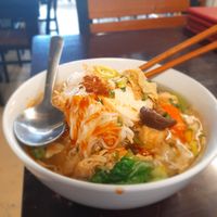 Hu tieu chay. Brought it home #Veganuary at Phương Vy in Ho Chi Minh City