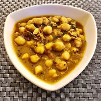 Chana masala  at Al Shandagha  in Dubai