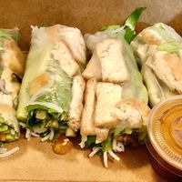 Summer rolls at Vietnamese Snack Food in Dubai