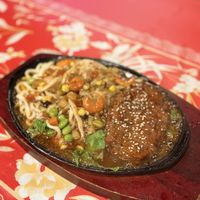 Teriyaki noodlees  at Village Yoshi Vegetarian Healthy Creative Cuisine - 村吉蔬素食養生創意料理 in Tainan