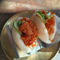 Boa buns at OMOMO Korean Street Food + Bubble Tea in Derby