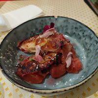 Pastela de prune en dessert at Thym Et Romarin in Montpellier