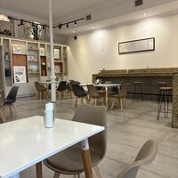 Plenty of seating, nice clean aesthetic   at ITINI in Buenos Aires