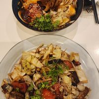 Spicy ramen and yakisoba noodles. at ITINI in Buenos Aires