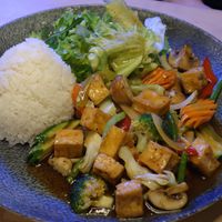 No 22 Shanghai Style with tofu (vegan) at Sumo Thai Sushi in Saarbrucken