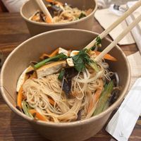 Vegan noodle bowl   at Sau in Antibes