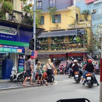 Looking out from Hveggie at Hveggie in Hanoi