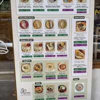 Menu  at Hveggie in Hanoi