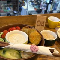 Dinner is served your Lordship!  at Hveggie in Hanoi