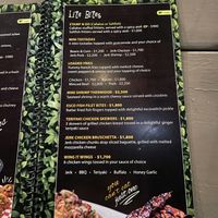 Menus  at Julie Mango Restaurant in Kingston